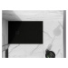 MEXEN/S Stone+ obdélníková sprchová vanička 130 x 80, černá, mřížka černá 44708013-B