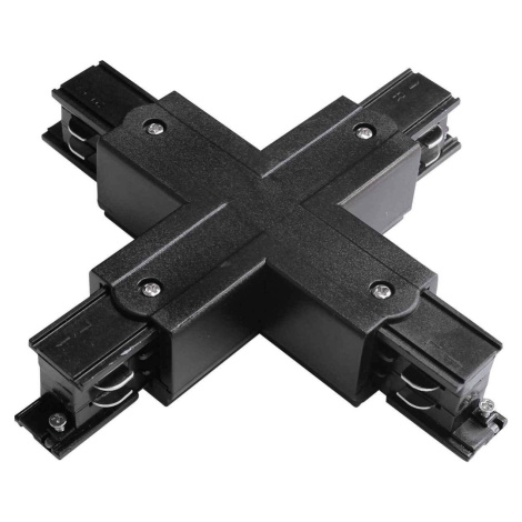 TRACK X CONNECTOR 4W BLACK Greenlux