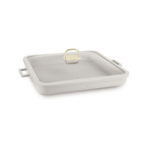 BerlingerHaus Sahara Collection Pánev grilovací s titanovým povrchem a poklicí 34 cm Berlinger Haus