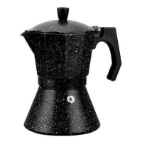 kamille Moka konvice Espresso, 150 ml AL černý mramor