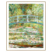 Obraz 40x50 cm Monet: Japanese Footbridge