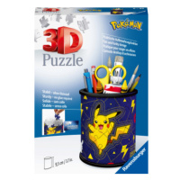 Puzzle 3D Stojan na tužky Pokémon 54 dílků