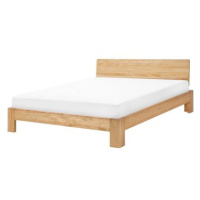 BELIANI postel s lamelovým roštem ROYAN 180 × 200 cm, dřevěná