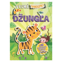 Veľké samolepky - Džungľa (s 50 samolepkami, vytláčacími maskami a modelmi) - kniha z kategorie 
