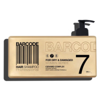 Barcode Shampoo Dry & Damaged (7) - šampon pro suché a poškozené vlasy, 1000 ml