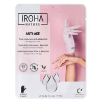 IROHA NATURE Maska na ruce Anti-Age 2 × 9 ml