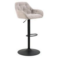 Světle šedé otočné barové židle v sadě 2 ks 109 cm Brooke – Actona