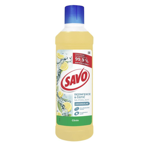 SAVO dezinfekce a čistič na podlahy Citrón 1 l