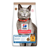 Hill S Science plan Mature Adult No grain Chicken Dry pro kočky 1,5kg