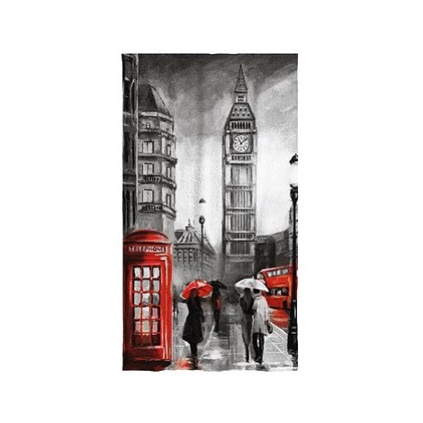 Impar Osuška Londýn art, 70 × 140 cm
