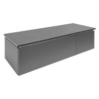 Koupelnová skříňka s krycí deskou SAT Feel 120x30x46 cm antracit mat SATFEEL2120ANTD