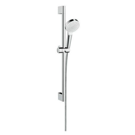 Hansgrohe Crometta Set sprchové hlavice, tyče a hadice / bílá / chrom Varianta: ivi0