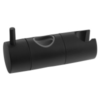 Sapho Držák pro sprchovou tyč 23mm, ABS/černá mat