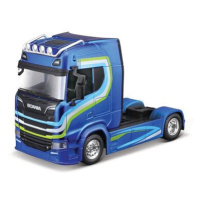 Bburago 1:43 Haulers Custom Cabs Scania 770S Blue