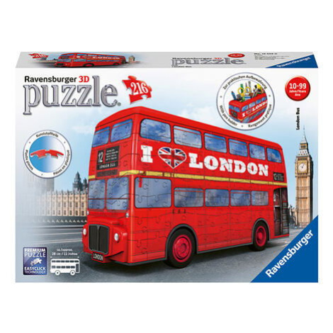 Ravensburger puzzle Londýnský autobus 216 dílků