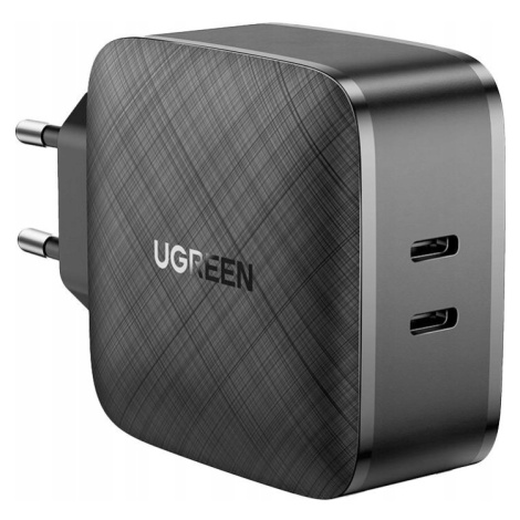 Ugreen síťová nabíječka pro notebook, tablet smartphone, 66W 5A, 2x Usb-c