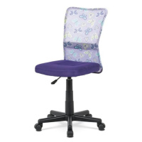 Dětská židle BAMBI fialová s motivem