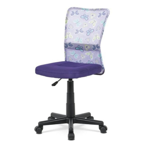 Fialové kancelářské židle