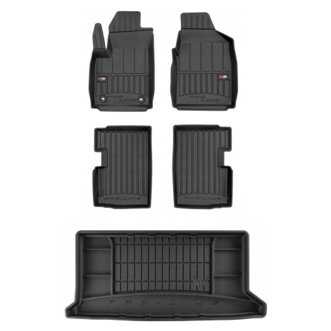 Set 3D Gumové rohože a rohože Ford Ka 2 2008-2016