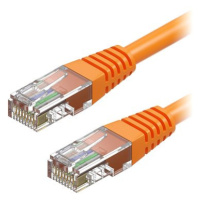 AlzaPower Patch CAT5E UTP 1m oranžový