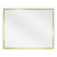 MEXEN Loft zrcadlo 50 x 40 cm, zlatý rám 9852-050-040-000-50