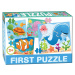 Dohány dětské puzzle 4-obrázkové Baby First Oceán 639-2