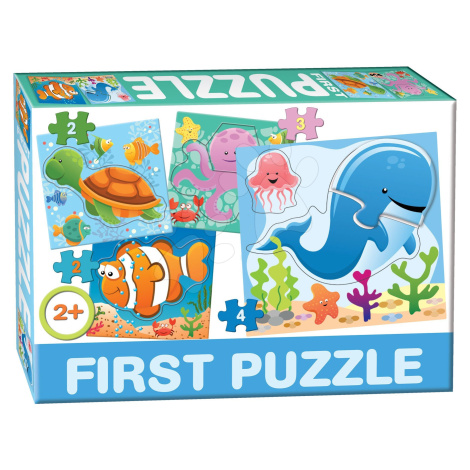 Dohány dětské puzzle 4-obrázkové Baby First Oceán 639-2 DOHÁNY