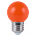 HEITRONIC LED žárovka G45 červená E27 2W 17046
