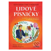 Nejznámější české a moravské lidové písničky (s úpravou pro klavír a s akordy pro kytaru) - knih