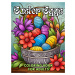 Easter Eggs (velikonoční vejce), antistresové omalovánky, LaChoco Publishing