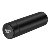 ISO TRADE Termohrnek Smart LCD 500 ml černý