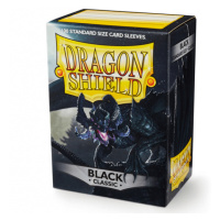 Obaly na karty Dragon Shield Protector - Black - 100ks
