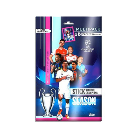 Topps Multipack samolepek Champions League 2023/24