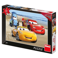 Dino puzzle wd cars 3 na pláži 24d.