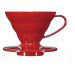 Hario Dripper V60 (VDR-01-R) červený, plastový