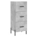 vidaXL Skříň highboard betonově šedá 34,5x34x180 cm kompozitní dřevo