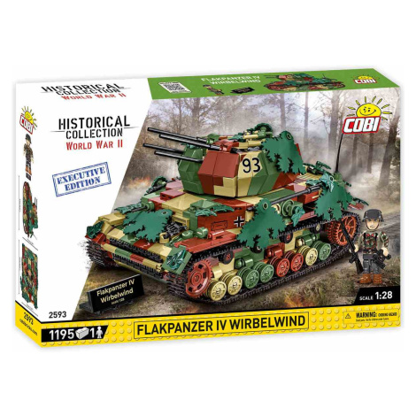 Cobi 2093 německý protiletadlový kanón flakpanzer iv wirbelwind - executi