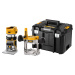 DeWALT DCW604 + Tstak (verze bez aku) 18V XR aku frézka s ponornou základnou