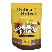 Dolina Noteci SUPERFOOD 300g klokan a hovězí maso pro psy 80% masa