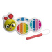 BABY EINSTEIN Hračka hudební xylofon Cal’s Curious Keys™ 12m+