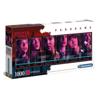 Clementoni Panoramatické puzzle Netflix: Stranger Things 1000 dílků