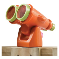 Plastový oranžovo limetkový dalekohled