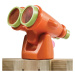 Plastový oranžovo limetkový dalekohled