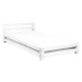 Benlemi Jednolůžková postel MODERN 120x180 - Bílá