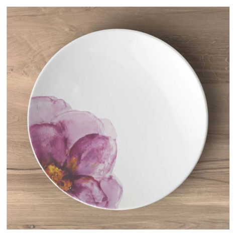 Bílo-růžový porcelánový talíř ø 21.2 cm Rose Garden - Villeroy&Boch Villeroy & Boch