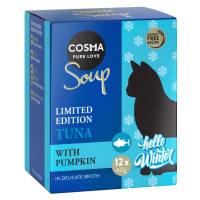 Cosma Soup zimní edice tuňák s dýní - 12 x 40 g