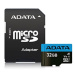 Paměťová karta ADATA MicroSDHC 32GB, UHS-I, class 10 s adaptérem