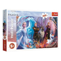 Trefl Puzzle Ledové království II/Frozen II 100 dílků 41x27,5cm v krabici 29x19x4cm