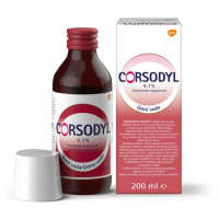 CORSODYL ústní voda 0.1% 200 ml