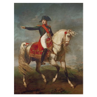 Joseph Chabord - Obrazová reprodukce Equestrian Portrait of Napoleon I (1769-1821) 1810, (30 x 4
